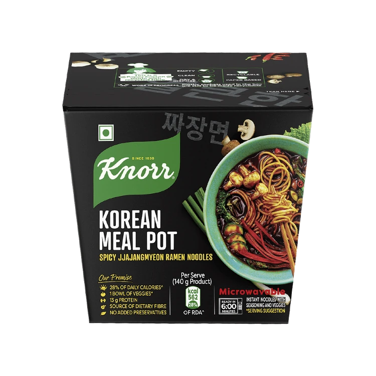 Knorr Spicy Jjajangmyeon Ramen Noodles