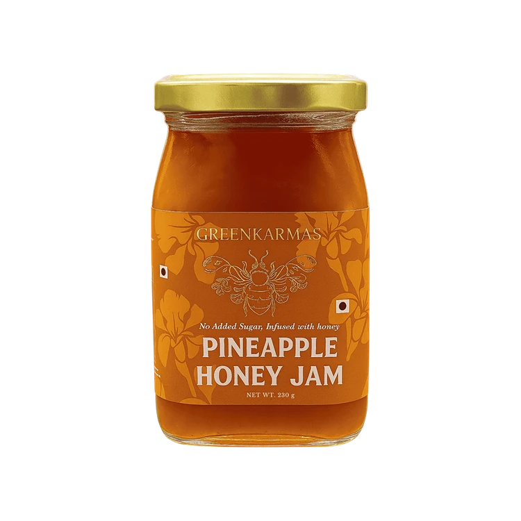 Greenkarmas Pineapple Honey Jam