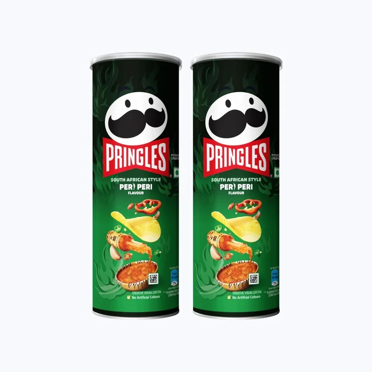 Pringles South African Peri Peri Chips - Pack of 2
