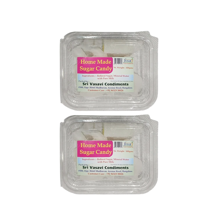 Edible Sugar Toys (Sakkare Acchu) by Sri Vasavi Condiments - Pack of 2