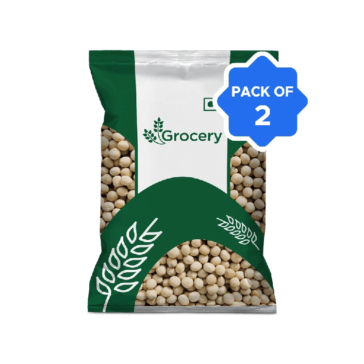 Grocery White Dried Peas / Safed Matar - Pack of 2 (Bili Kadle Kalu (Dry))