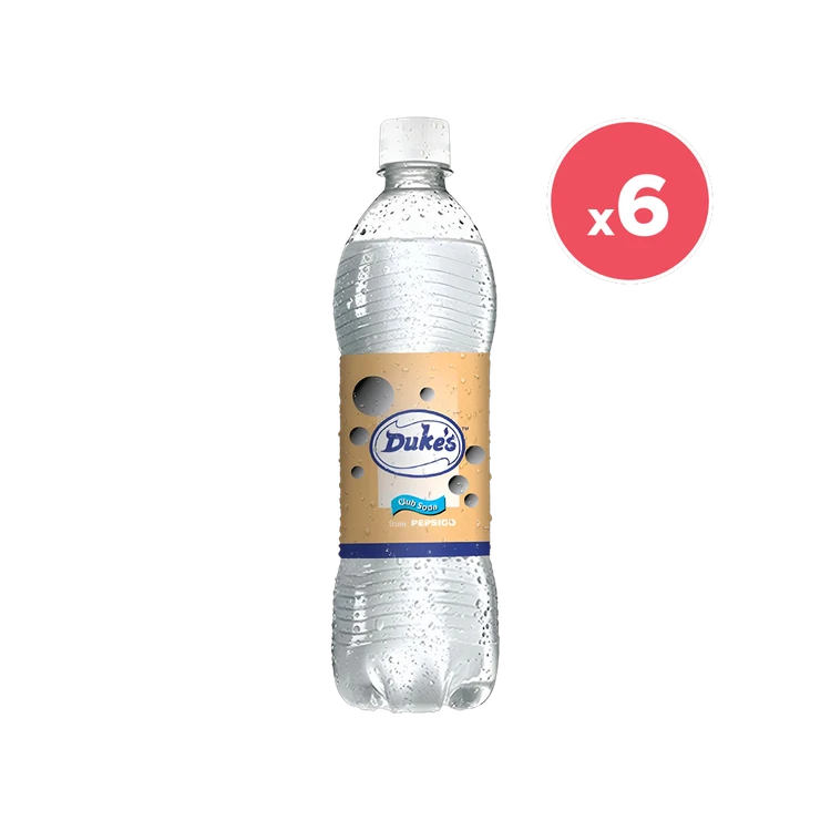 Duke's Club Soda Water - Pack of 6
