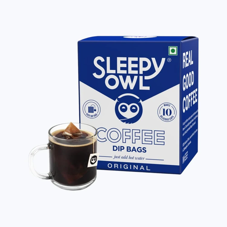 Sleepy Owl Original Hot Brew Coffee Bags