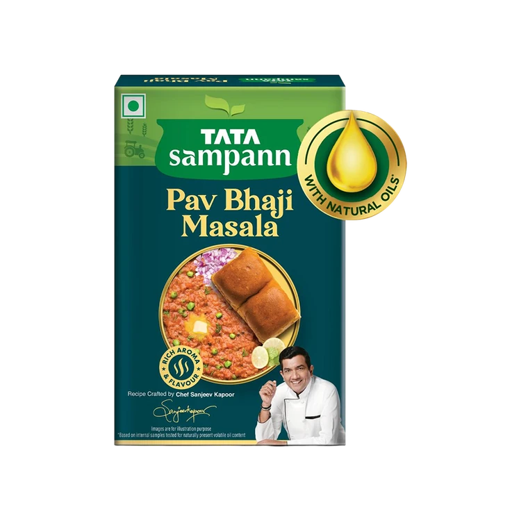Tata Sampann Pav Bhaji Masala with Natural Oils