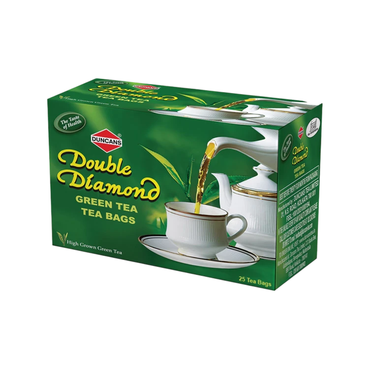 Duncans Double Diamond Green Tea Bags