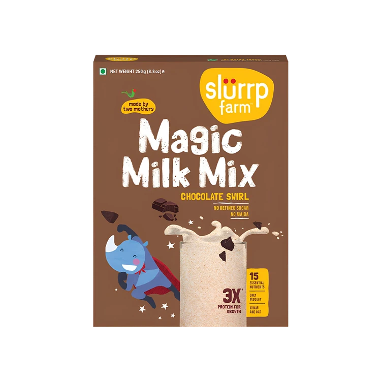Slurrp Farm Magic Milk Mix Drink Mix (Chocolate Swirl)
