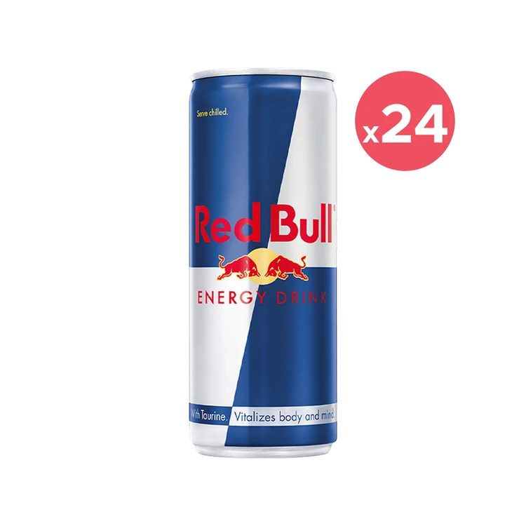 Red Bull Energy Drink (250 ml) - Pack of 24