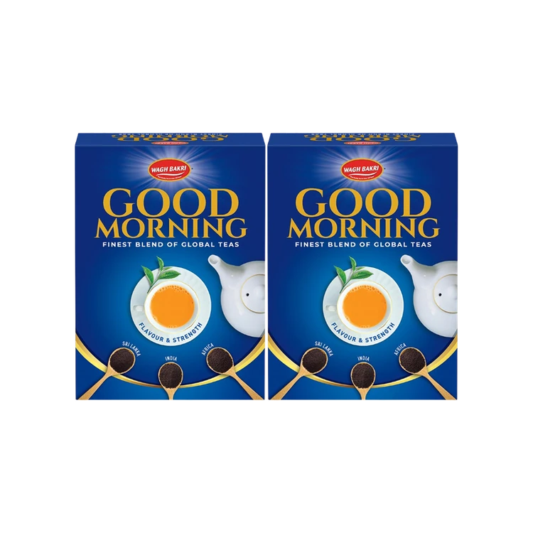 Wagh Bakri Good Morning Tea - Pack of 2