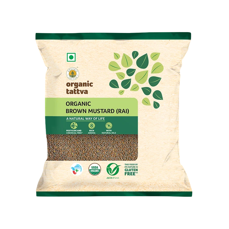 Organic Tattva Brown Organic Mustard Seeds