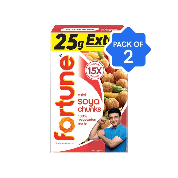Fortune Soya Mini Chunks - Pack of 2