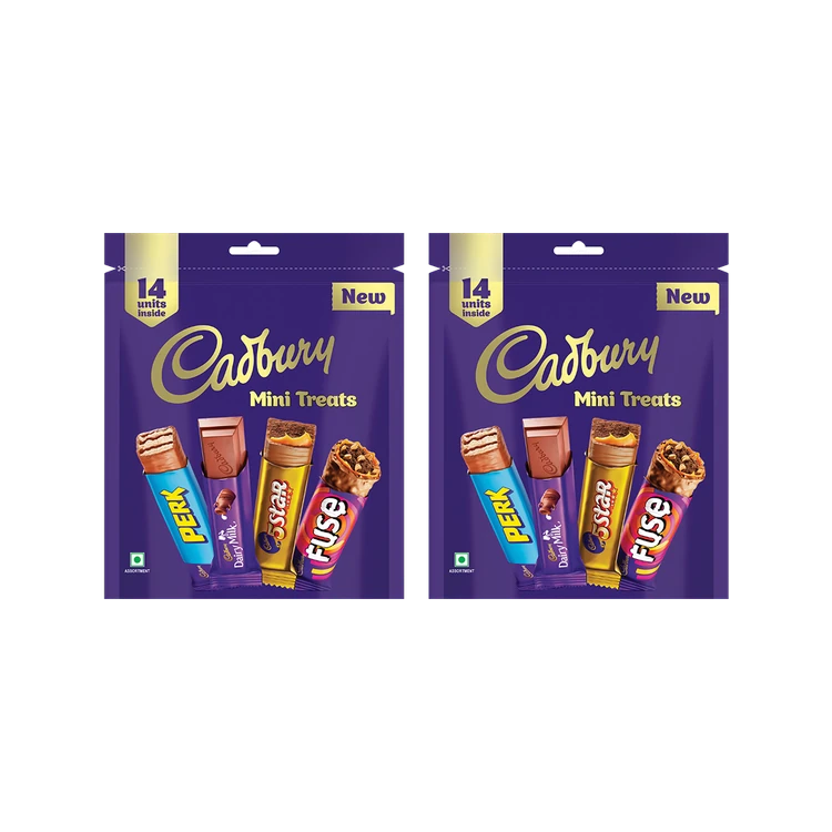 Cadbury Assorted Mini Treats Assorted Chocolate Pack - Pack of 2