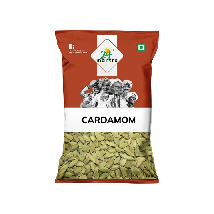 24 Mantra Organic Green Cardamom Whole / Elaichi