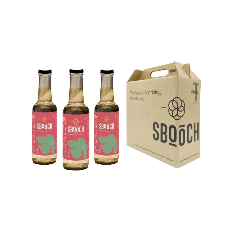 Sbooch Indian Sparkling Kombucha Tea (Gor Keri)