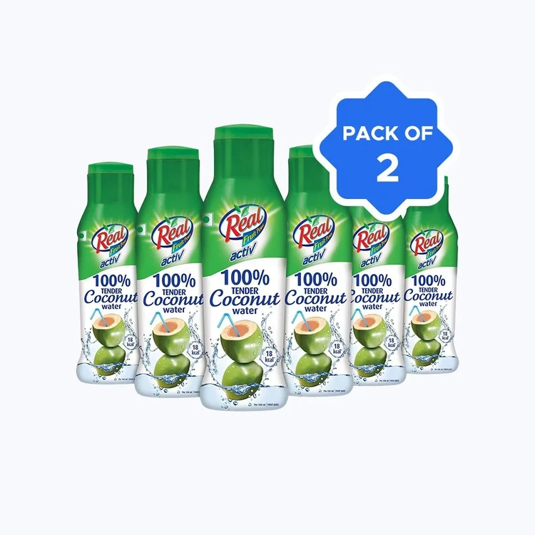 Real Activ Coconut Water - Pack of 6 - Pack of 2