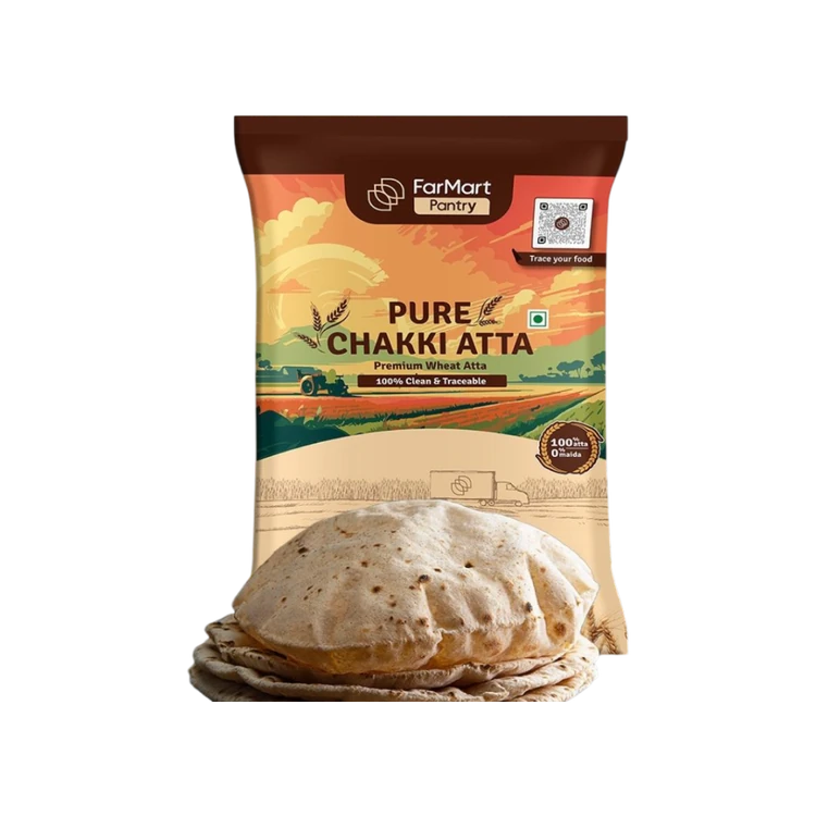 Farmart Pure Chakki Wheat Atta