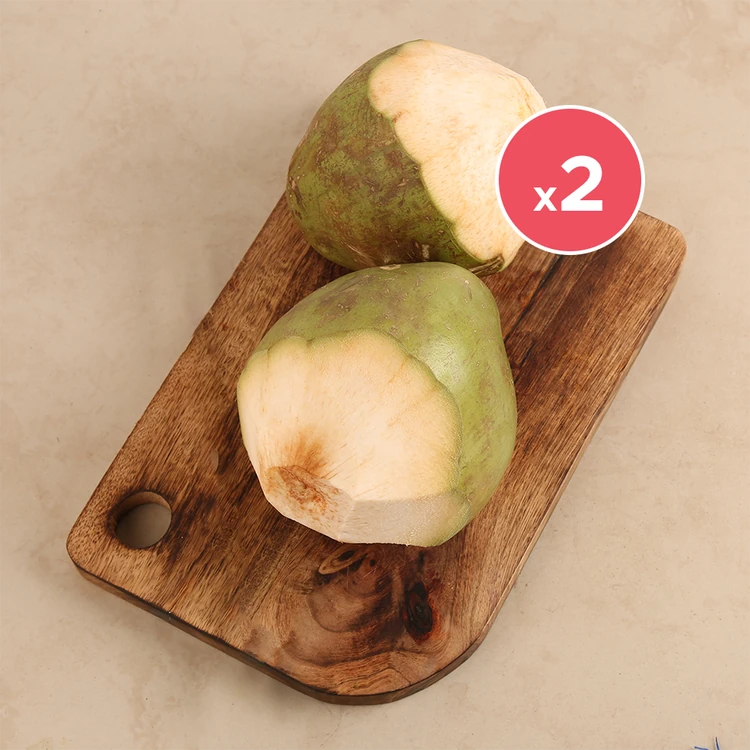 Tender Coconut - Pack of 2 (Thengina Kayi)