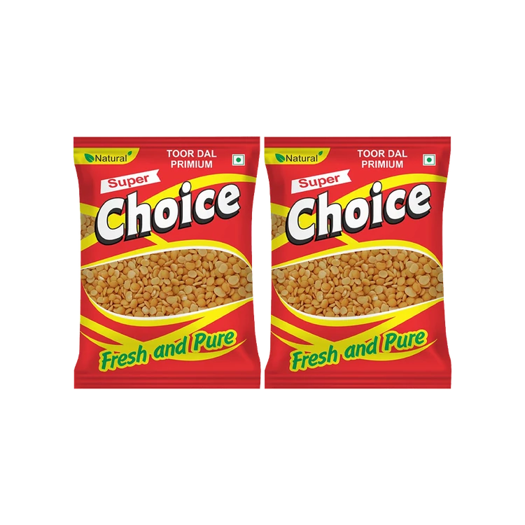 Super Choice Toor Dal Premium - Pack of 2 (Togari Bele)
