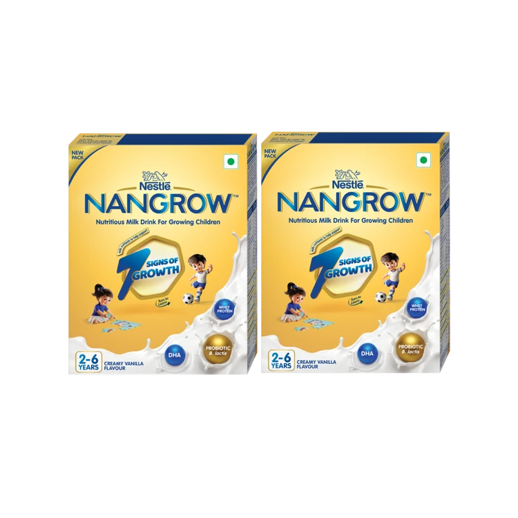 Nestle NANGROW Nutritious Drink Mix for Growing Children - Pack of 2