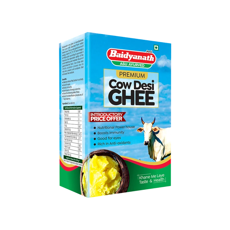 Baidyanath Premium Pure Cow Ghee (Hasuvina Tuppa)