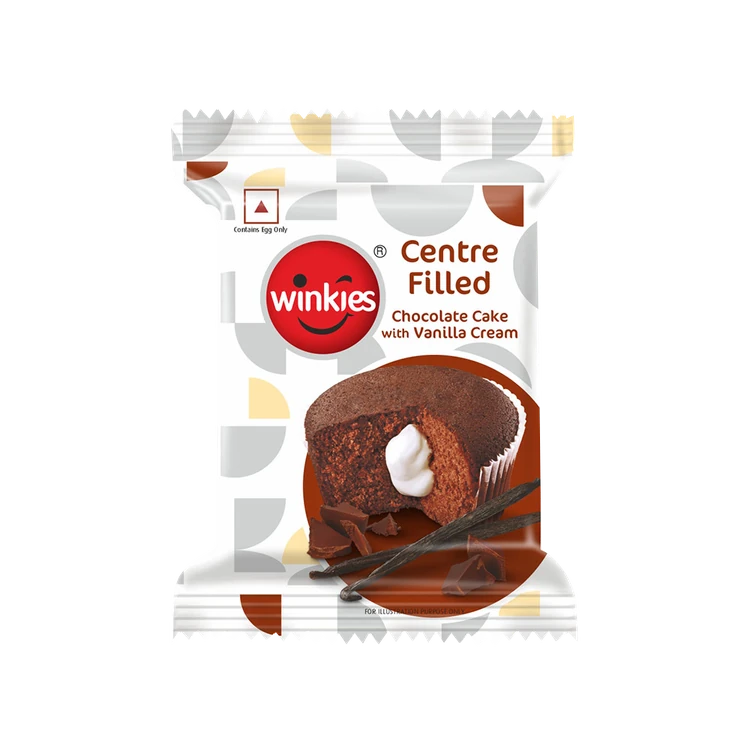 Winkies Chocolate Filled Cake with Vanilla Creme