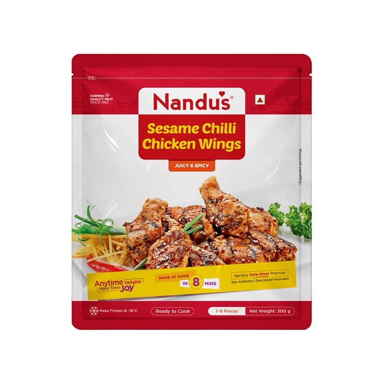 Nandu's Sesame Chilli Chicken Wings