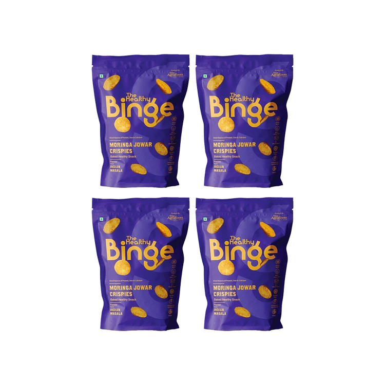 The Healthy Binge Moringa Jowar Chips