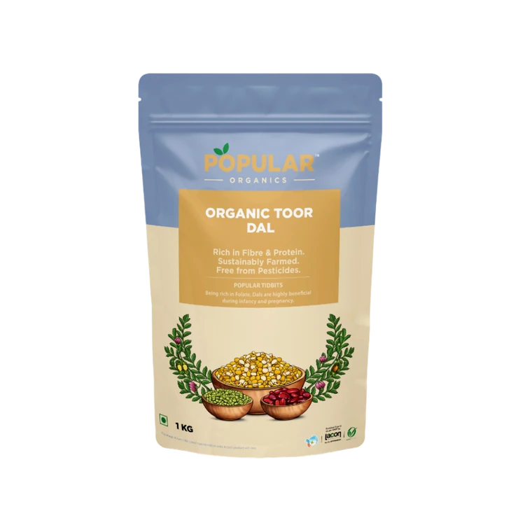 Popular Organics Toor Dal (Togari Bele)