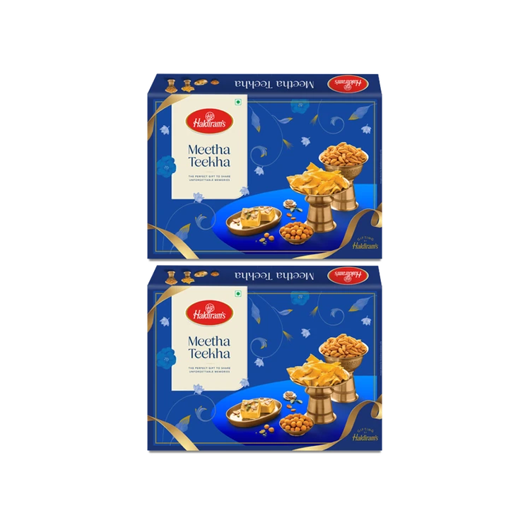 Haldiram's Meetha Teekha Gift Pack - Pack of 2
