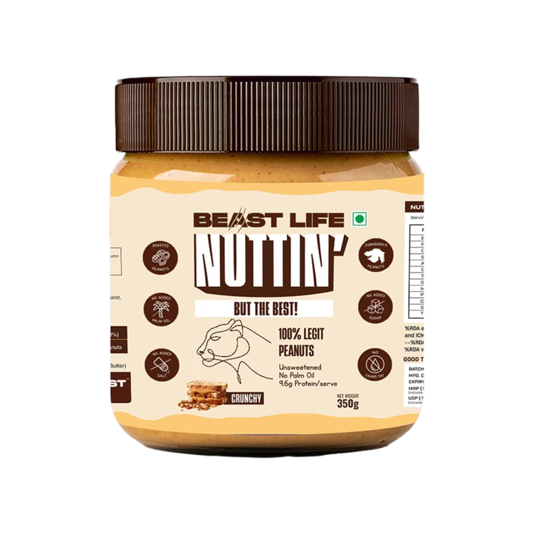 BeastLife Nuttin Crunchy Peanut Butter