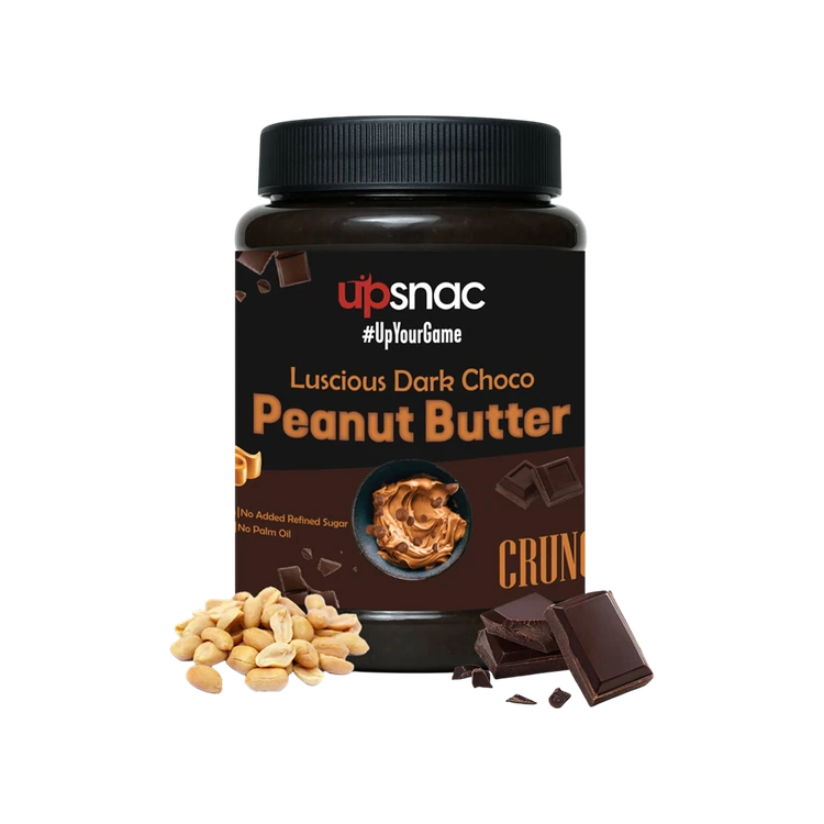 Upsnac Dark Choco Crunchy Peanut Butter