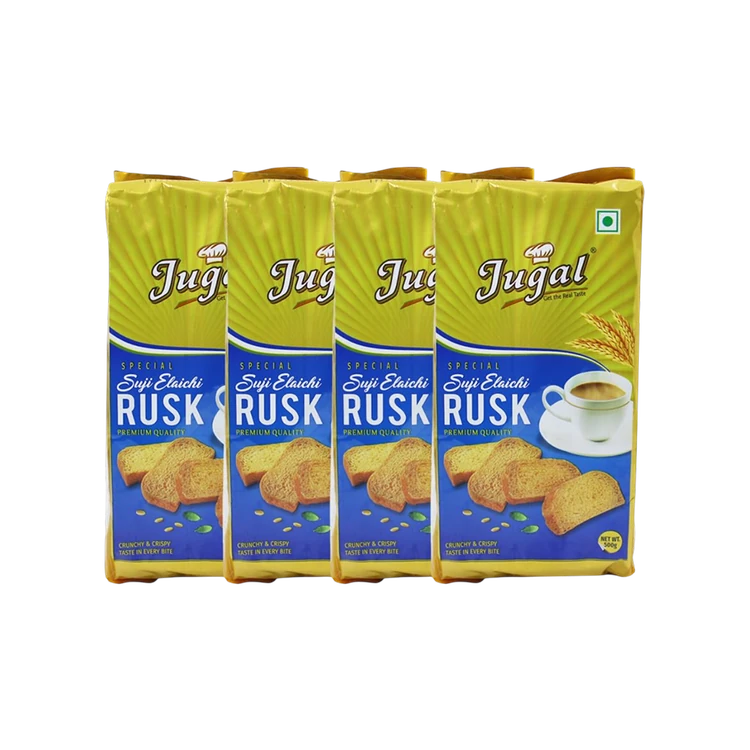 JUGAL Suji Elaichi Rusk