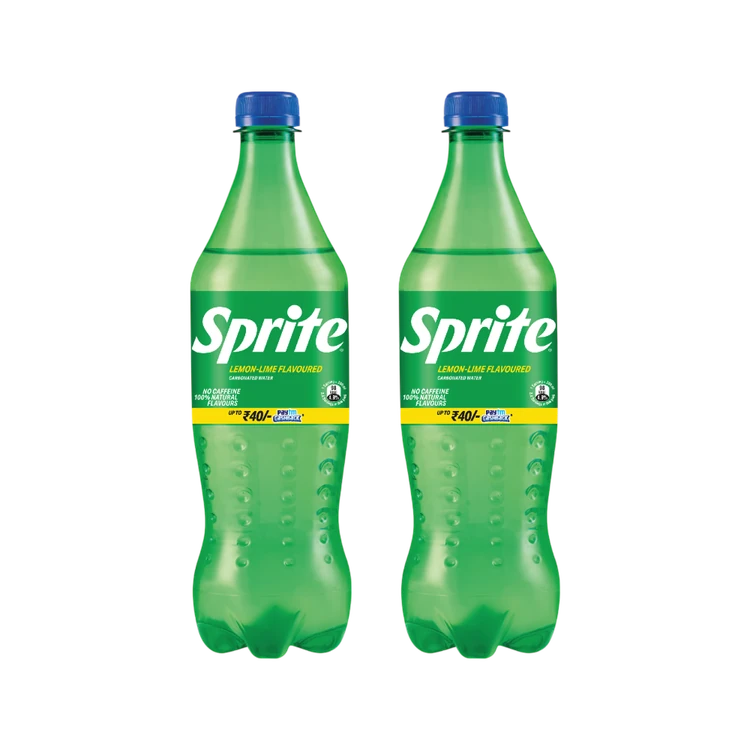 Sprite Lime Flavored Lime Soft Drink 750 ml - Pack of 2
