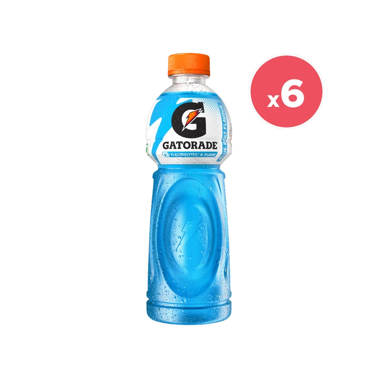 Gatorade Blue Bolt Zero Sugar Energy Drink - Pack of 6