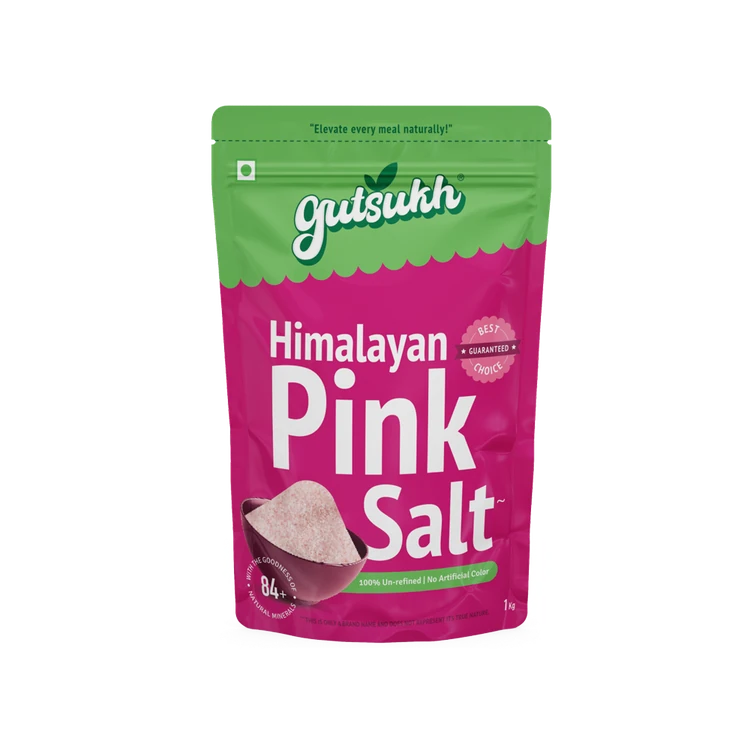 Gut Sukh Himalayan Pink Rock Salt (Sendha Namak)