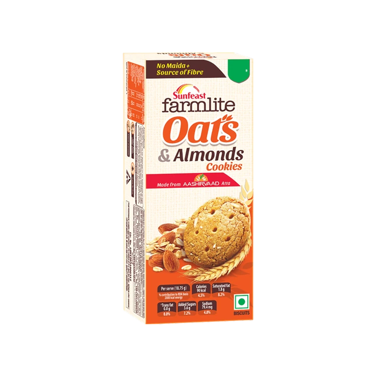Sunfeast Farmlite Oats & Almonds Cookies