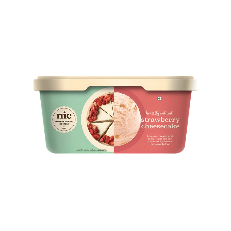 NIC Strawberry Cheesecake Ice Cream Tub