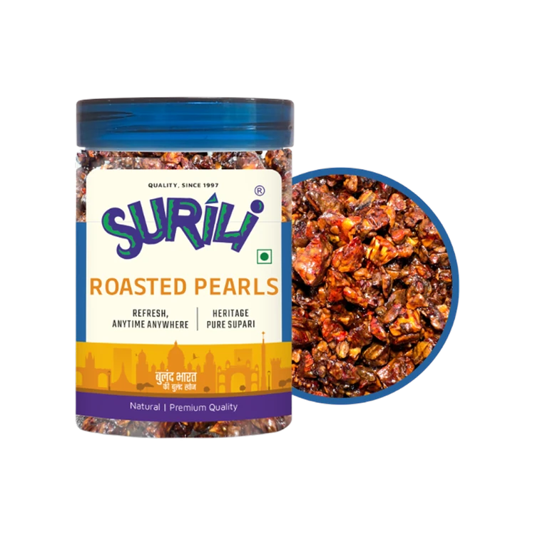 SURILI Roasted Pearls Mouth Freshener with Saffron