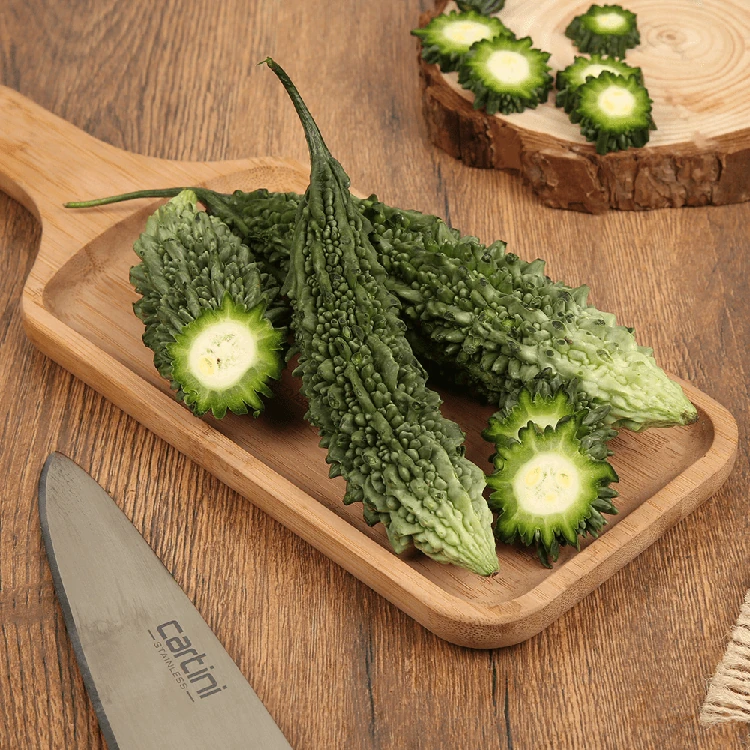 Organically Grown Bitter Gourd - 250 g (Hagalakayi)