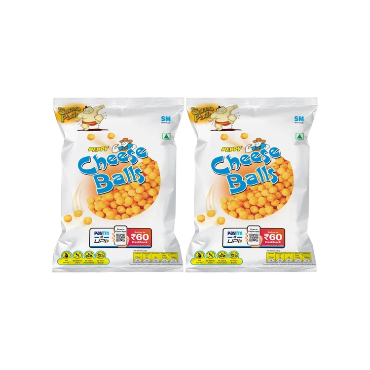 Peppy Cheese Balls - Pack of 2