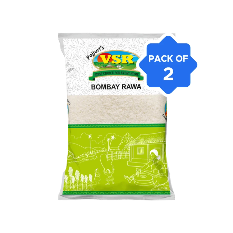 VSR Bombay Sooji/Rava - Pack of 2 (Rave)