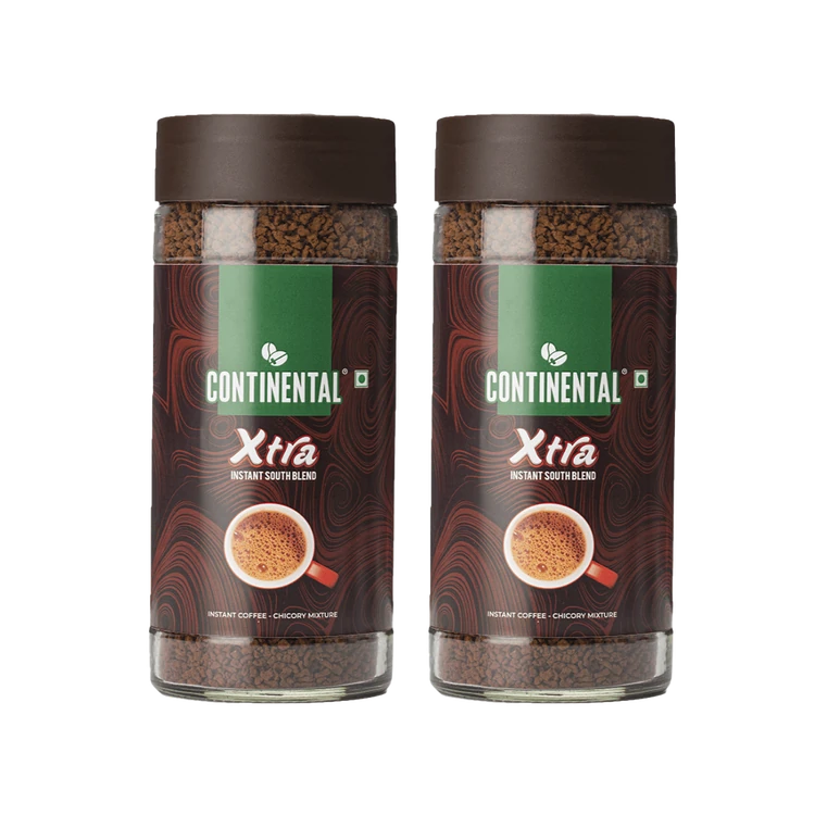 Continental Xtra South Blend Instant Coffee - Pack of 2