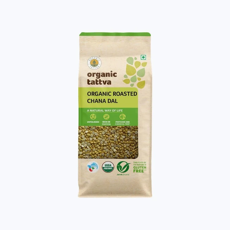 Organic Tattva Roasted Organic Chana Dal
