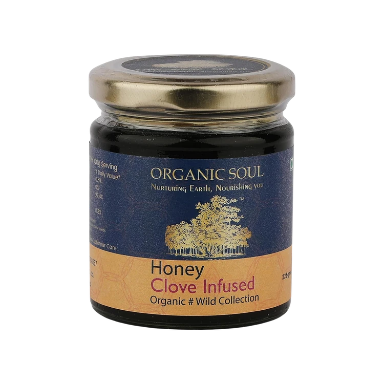 Organic Soul Clove Infused Organic Honey