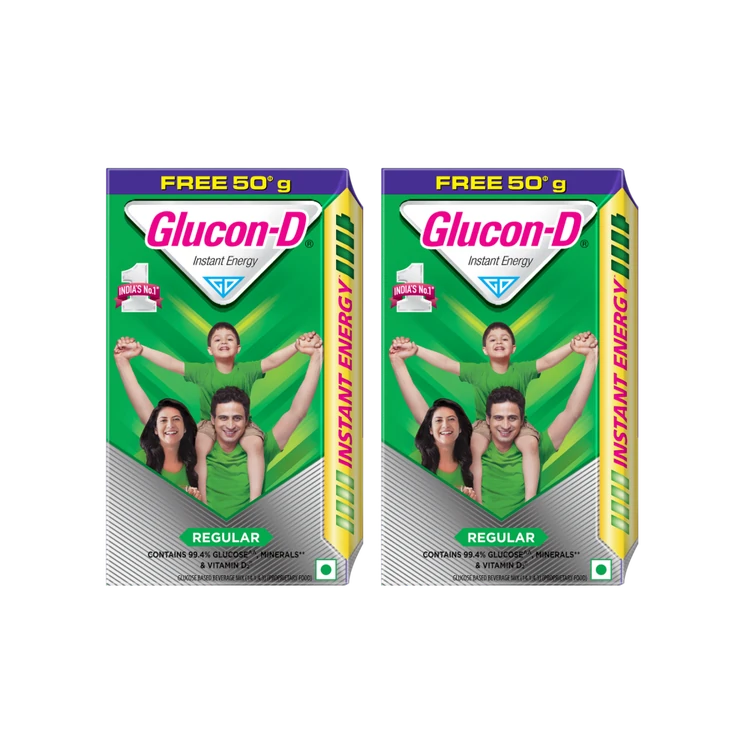 Glucon-D Original Energy Drink Mix - Pack of 2