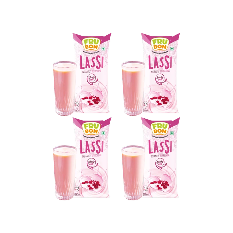 FruBon Rose Lassi - Pack of 4