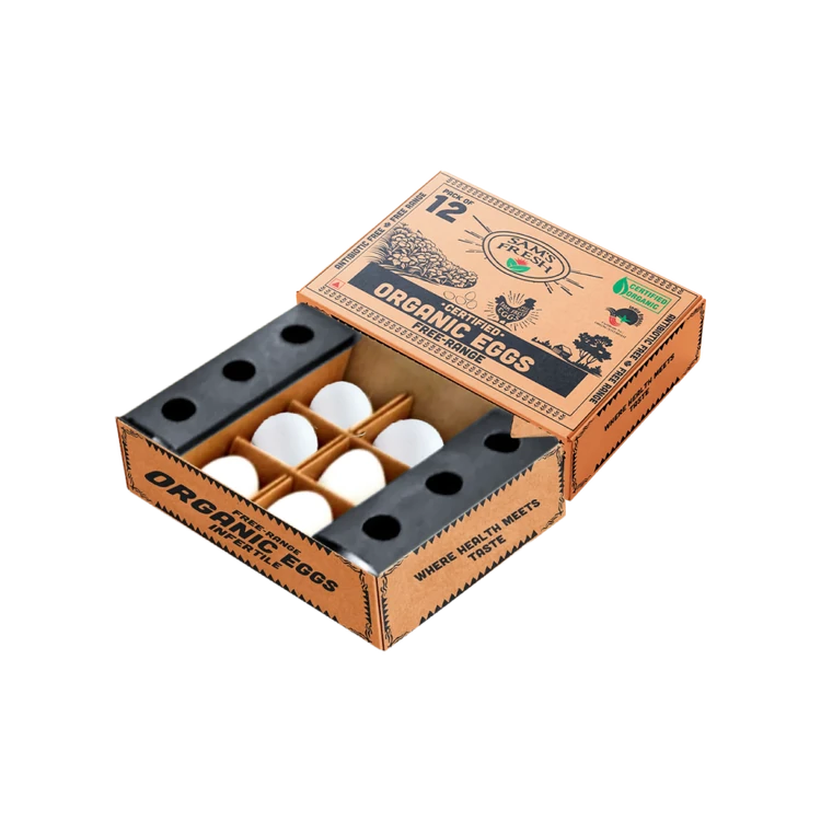 Sam's Fresh Organic White Eggs