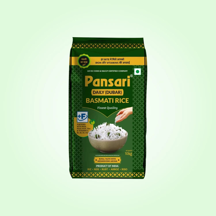 Pansari Daily Super Dubar Dubar Basmati Rice (Roazana) (Long Grain) (Dubar Basmati Akki)