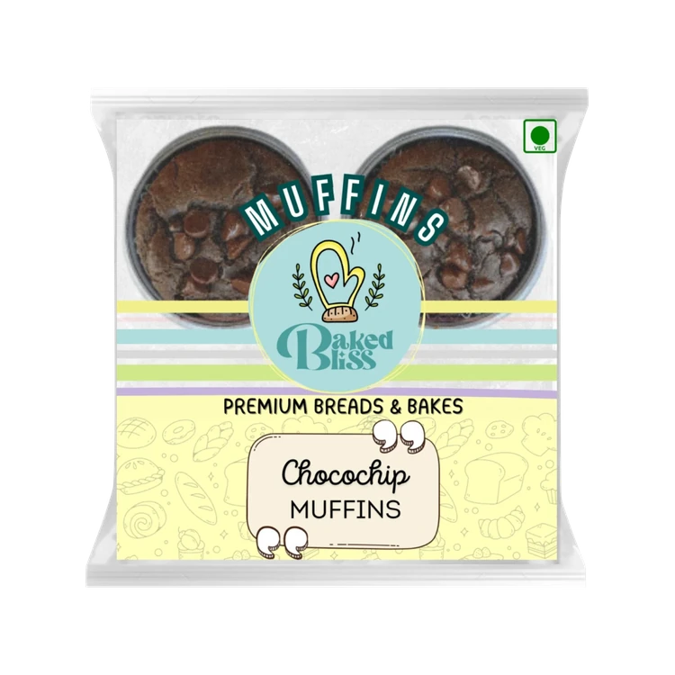 Baked Bliss Chocochip Muffin