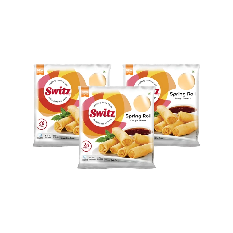 Switz Spring Roll Dough Sheets - Pack of 3