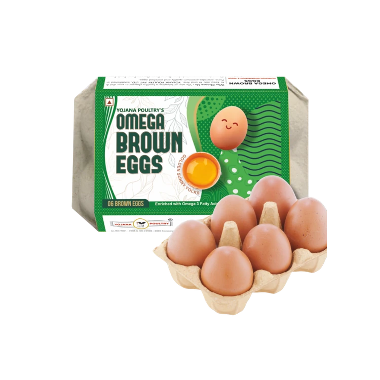 Yojana Poultry Omega Brown Eggs